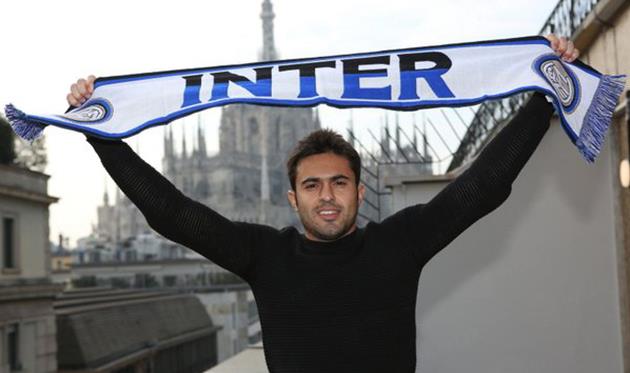 Эдер, фото из Твиттера Интера