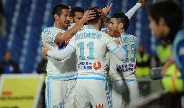 Радость игроков Марселя, lequipe.fr