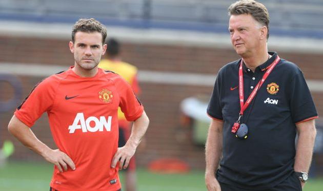 Хуан Мата, Луи ван Гаал, Getty Images