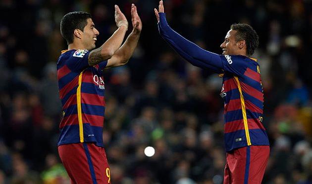 Луис Суарес, Неймар, Getty Images