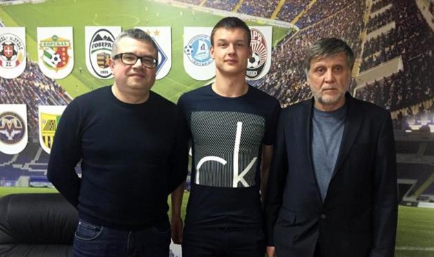 Алексей Хобленко (по центру), ФК Черноморец