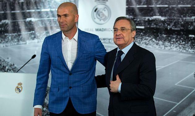 Зинедин Зидан, Флорентино Перес, Getty Images