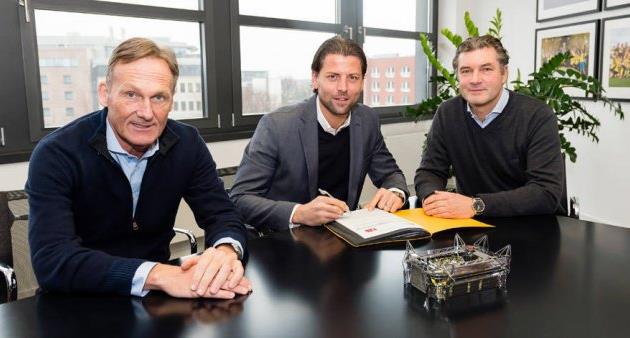 Роман Вайденфеллер (в центре), Боруссия