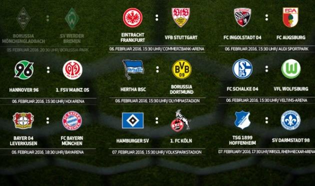 Бундеслига. Анонс 20-го тура