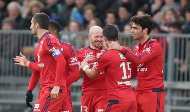 Радость игроков Лиона, lequipe.fr