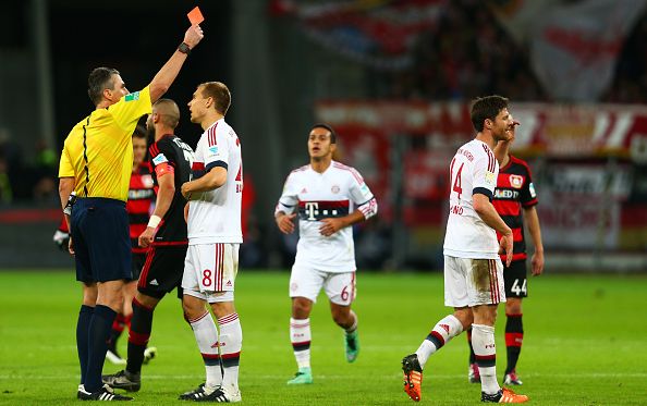 Красная карточка Алонсо, Getty Images