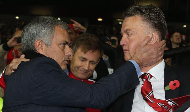 Жозе Моуриньо и Луи ван Гаал, skysports.com