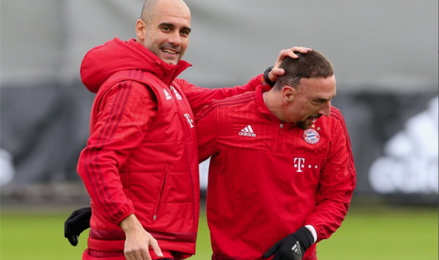 Рибери, Гвардиола, ФК Бавария