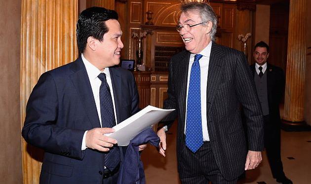 Эрик Тохир, Массимо Моратти, Getty Images