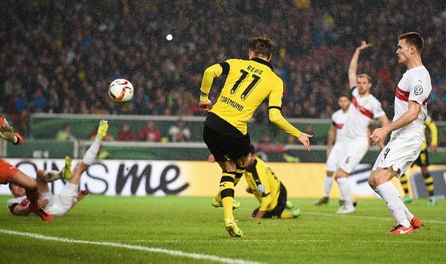 Марко Ройс забил первый гол в матче, getty images