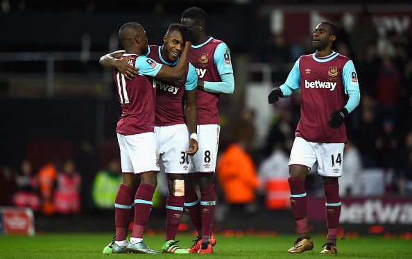 Празднование гола Антонио, Getty Images