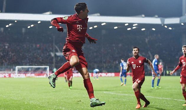 Роберт Левандовски отметился в очередной раз, getty images