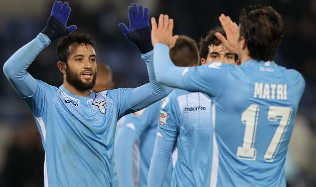 Игроки Лацио были сегодня в ударе, Getty Images