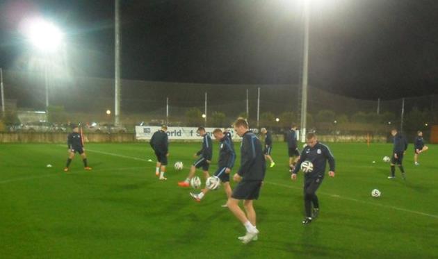 Тренировка, фото ФК Черноморец