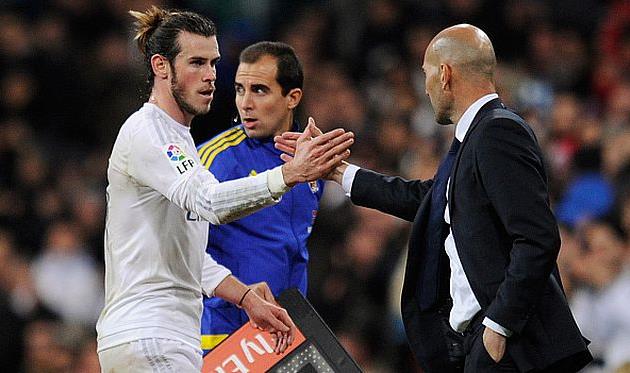 Гарет Бэйл и Зинедин Зидан, getty images