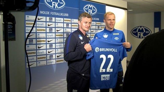 Эйдур Гудйонсен (справа), ФК Мольде