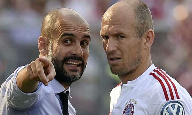 РОББЕН, ГВАРДИОЛА, GETTY IMAGES