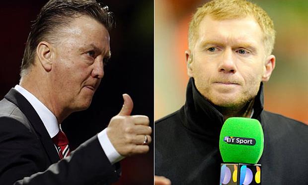 ван Гаал и Скоулз, коллаж - telegraph.co.uk