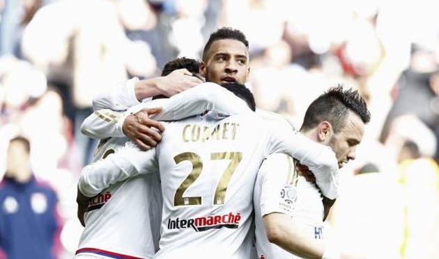 Лион порадовал фанатов яркой победой, lequipe.fr