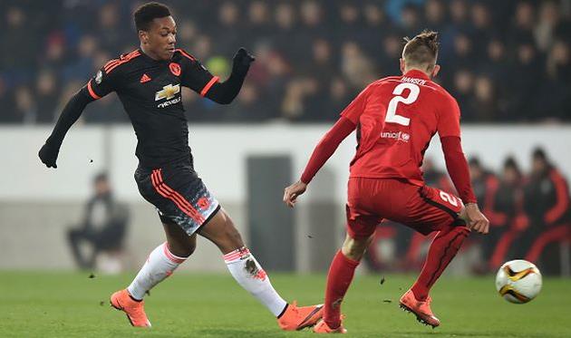 Антони Мартиаль забить не сумел, Getty Images