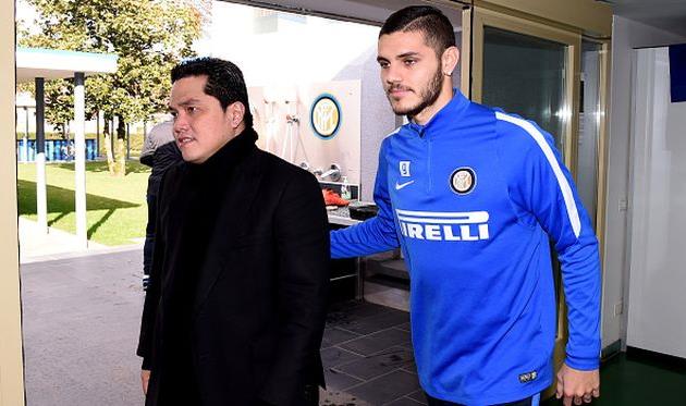 Эрик Тохир, Мауро Икарди, Getty Images