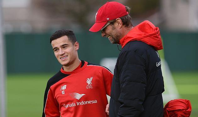 Фелиппе Коутиньо, Юрген Клопп, Getty Images
