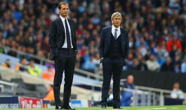 Массимилиано Аллегри и Мануэль Пеллегрини, Getty Images