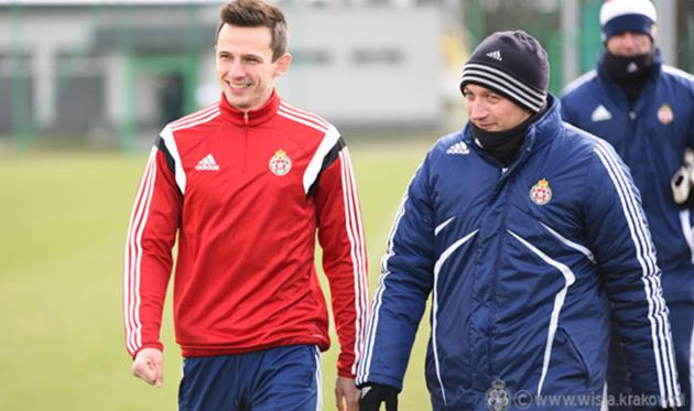Рафал Вольски (слева), фото фк Висла