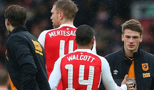 В первом поединке Арсенал и Халл не выявили победителя, Getty Images