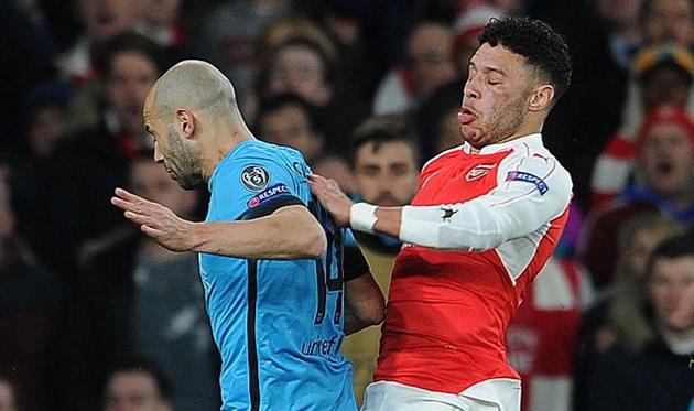 Чемберлен и Маскерано, Getty Images