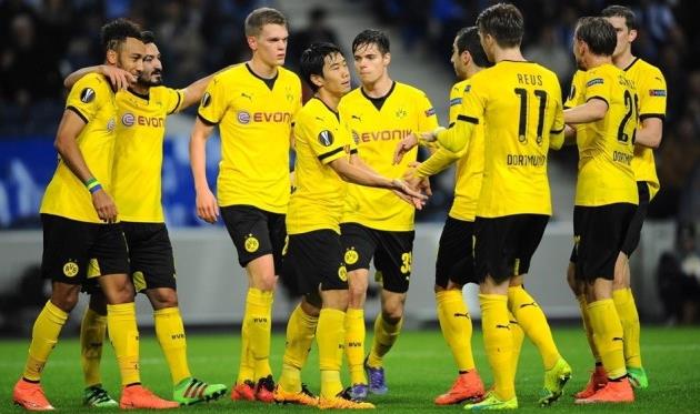Дортмунд ликует, uefa.com