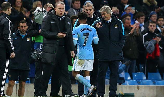 Рахим Стерлинг, Мануэль Пеллегрини, Getty Images