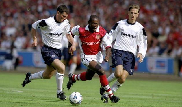 Против Денниса Ирвина и Фила Невилла, Getty Images