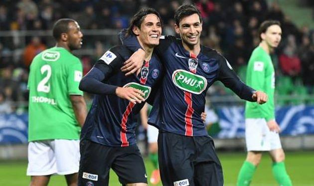 ПСЖ не испытал особых проблем в гостях у Сент-Этьенна, lequipe.fr