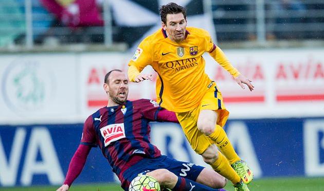 Месси в сегодняшнем матче, Getty Images