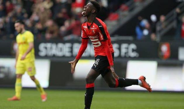 18-летний Усман Дембеле отличился хет-триком, lequipe.fr 