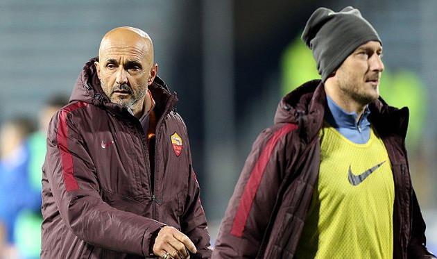 Спаллетти и Тотти, Getty Images