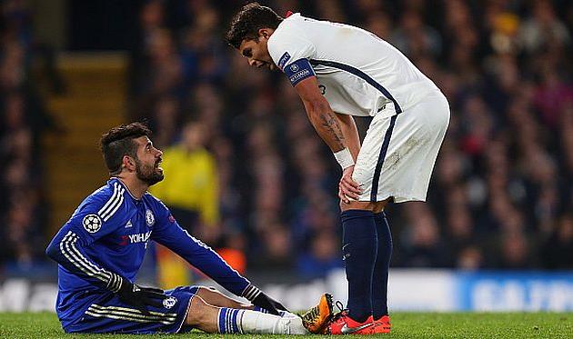 Диего Коста и Тиаго Силва, getty images