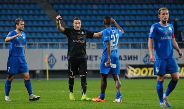 Олимпик в меньшинстве удержал ничью, Football.ua