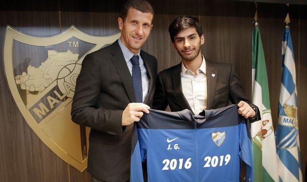 Хави Грасия (слева), malagacf.com