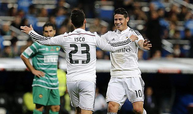 Иско и Джеймс, gerry images