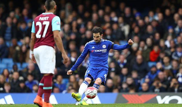 Сеск Фабрегас - автор дубля, Getty Images