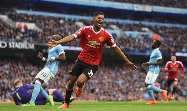 Гол Рашфорда принес МЮ победу в дерби, Getty Images 
