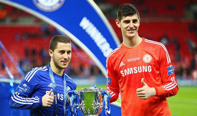 Эден Азар и Тибо Куртуа, cachefly.net