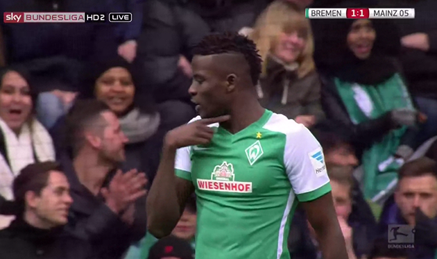 Жест Папи Джилободжи, goal.com