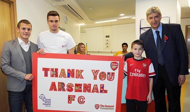 Благотворительное мероприятие The arsenal foundation
