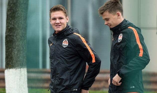 Алексей Зинкевич (слева) и Никита Безуглый, shakhtar.com