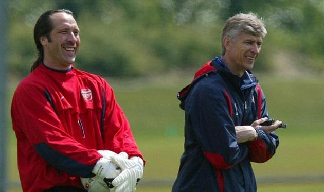 Дэвид Симэн и Арсен Венгер, dailymail.co.uk