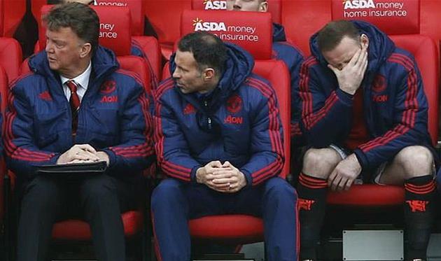 Луи ван Гаал, Райан Гиггз и Уэйн Руни, telegraph.co.uk