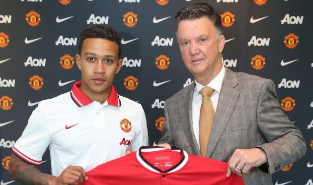МЕМФИС ДЕПАЙ И ЛУИ ВАН ГААЛ, MANUTD.COM